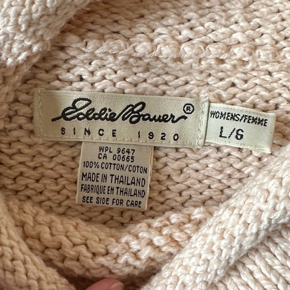 Vintage Eddie Bauer roll neck ski sweater - Picture 6 of 10